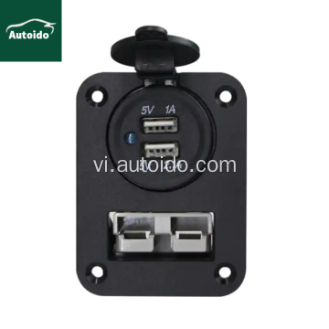Bảng điều khiển 50A Flush Anderson plug QC3.0 Bộ sạc USB